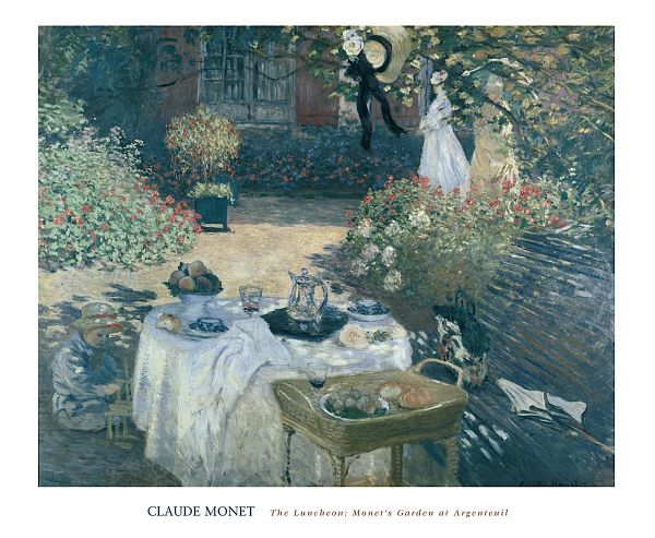 The Luncheon: Monet's Garden at Argenteuil