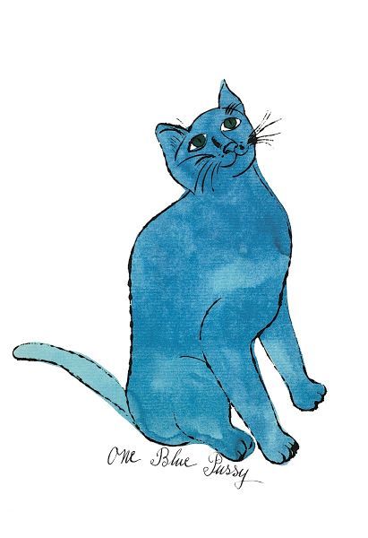 Cat From "25 Cats Named Sam and One Blue Pussy", c. 1954  (One Blue Pussy)