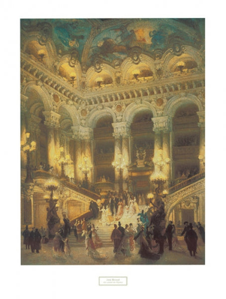 Lobby Of Paris Opera