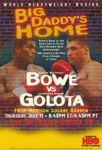 Riddick Bowe vs. Andrew Golota