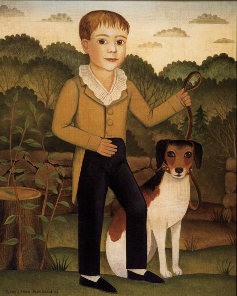 Boy with Dog