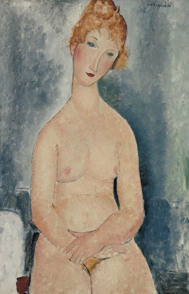 Seated Nude, ca. 1918