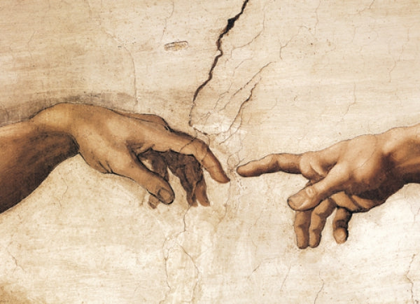 Creazione di Adamo (Creation of Adam), Hands Detail