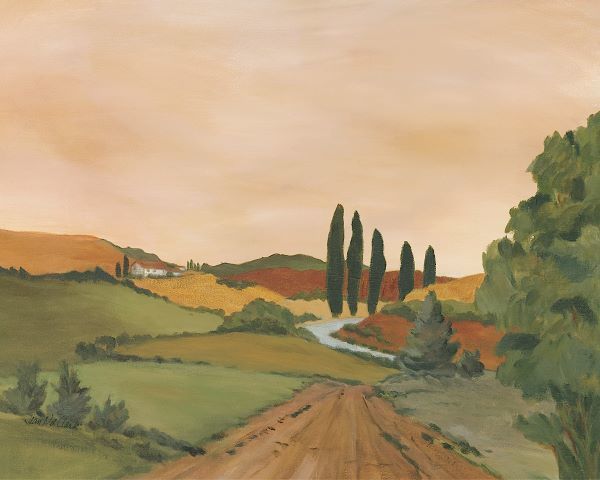 Sunny Tuscan Road