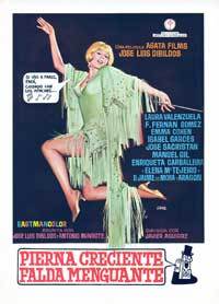 Pierna creciente, falda menguante