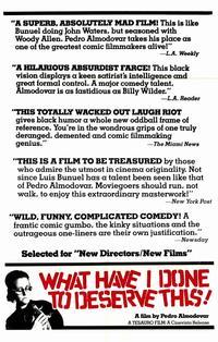 What Have I Done to Deserve This?