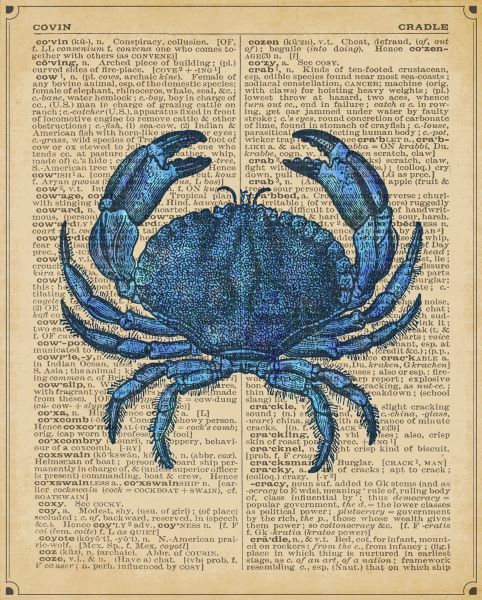 Vintage Crab