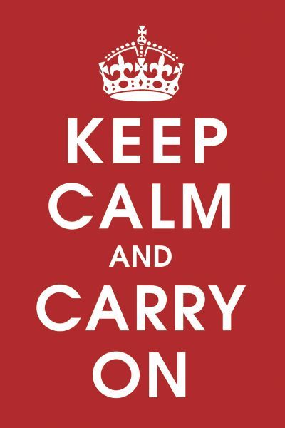 Keep Calm (Red)