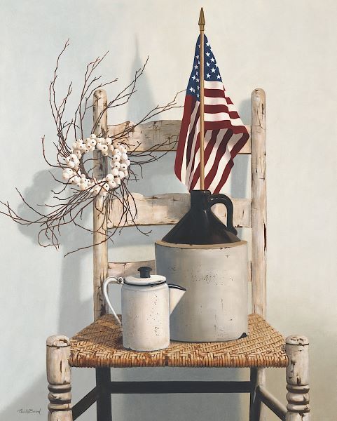 Chair with Jug and Flag