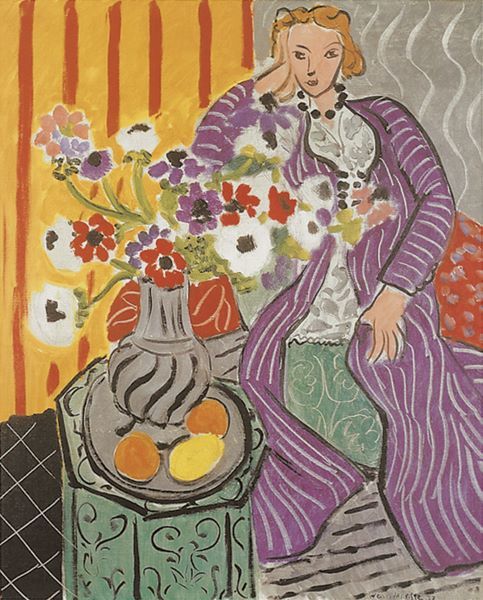 Purple Robe and Anemones, 1937