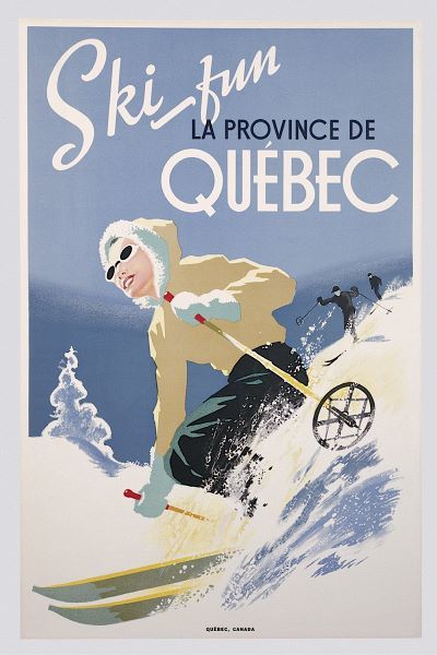 Ski Fun La Province de Quebec, 1948
