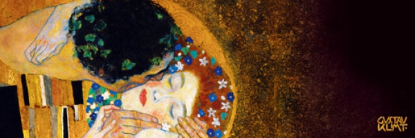 The Kiss (Der Kuss), dark detail