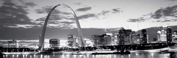 St. Louis (Black And White)