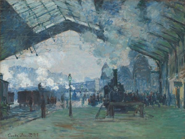 Arrival  of the Normandy Train, Gare Saint-Lazare, 1877