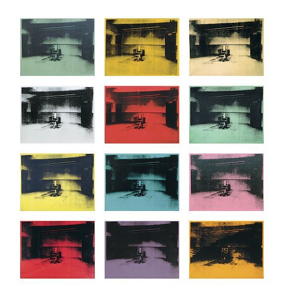 Twelve Electric Chairs, 1964/65