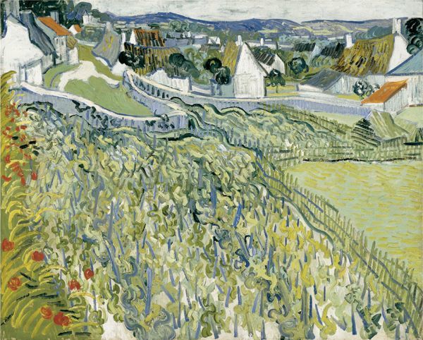 Vineyards at Auvers, 1890