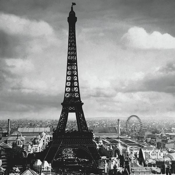 The Eiffel Tower, Paris France, 1897