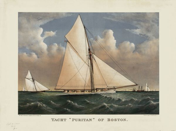 Yacht â€œPuritanâ€ of Boston