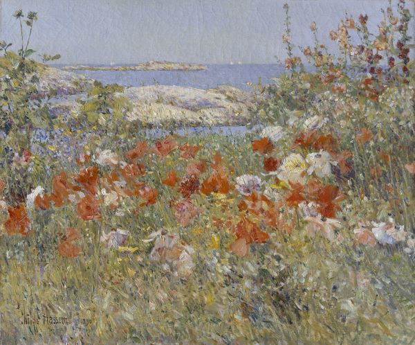 Celia Thaxterâ€™s Garden, Isles of Shoals, Maine, 1890