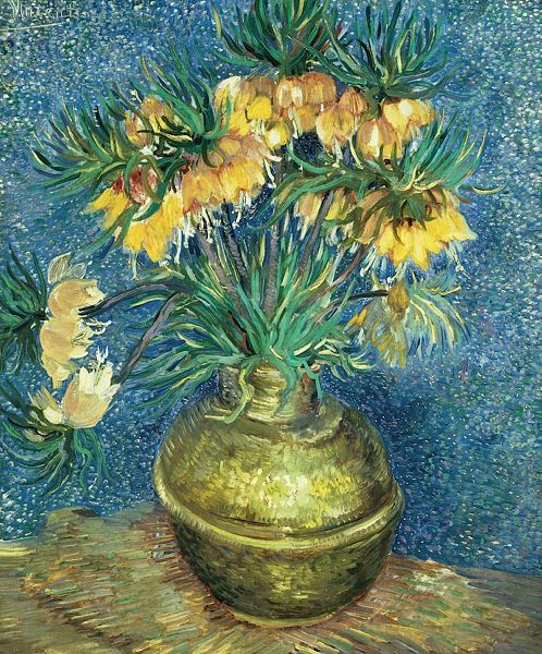 Crown Imperial Fritillaries in a Copper Vase, 1886