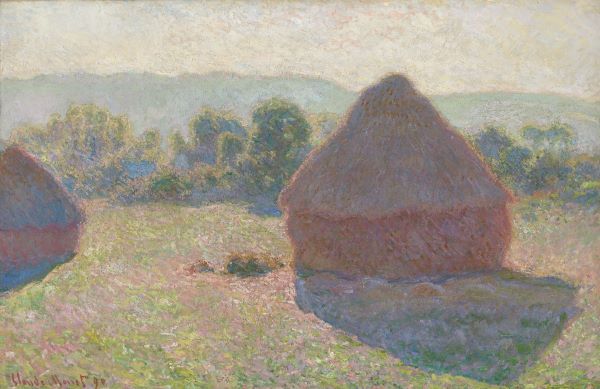 Haystacks, Midday, 1890