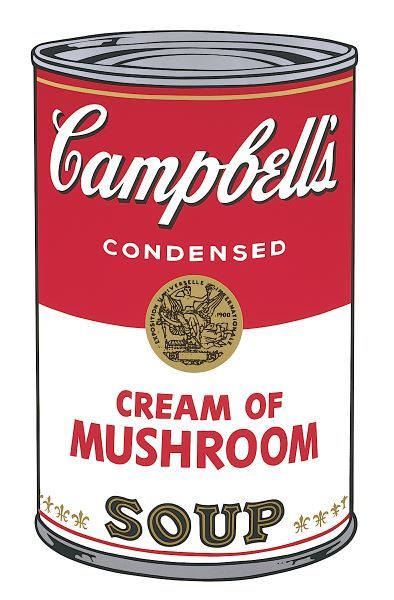 Campbell's Soup I: Cream of Mushroom, 1968