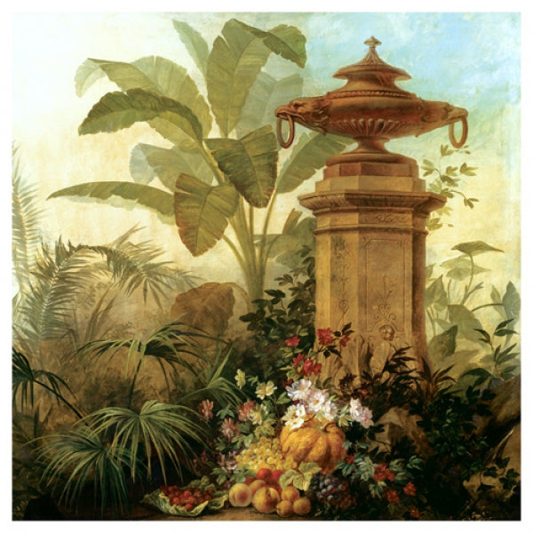 Still Life I With Tropical Palms
