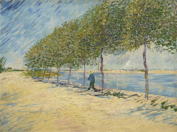 Road Along the Seine near Asnieres, 1887