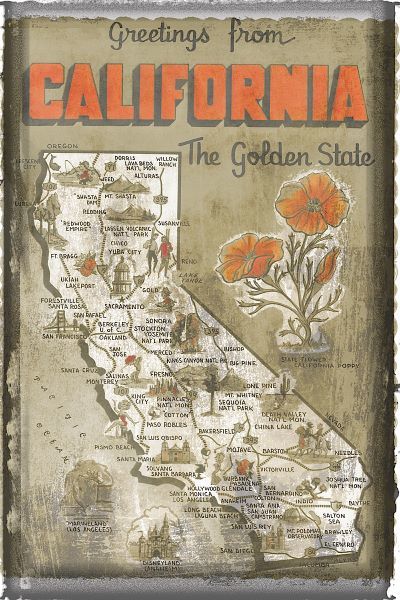 Greetings from California