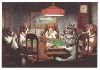 Dogs Playing Poker