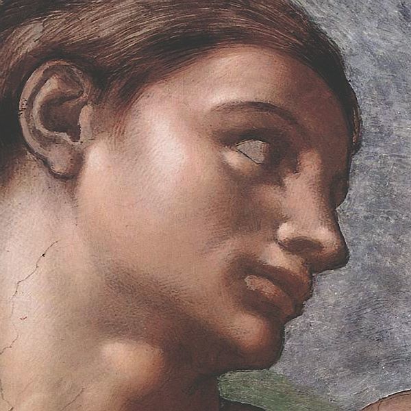 The Creation of Adam (Adam detail)