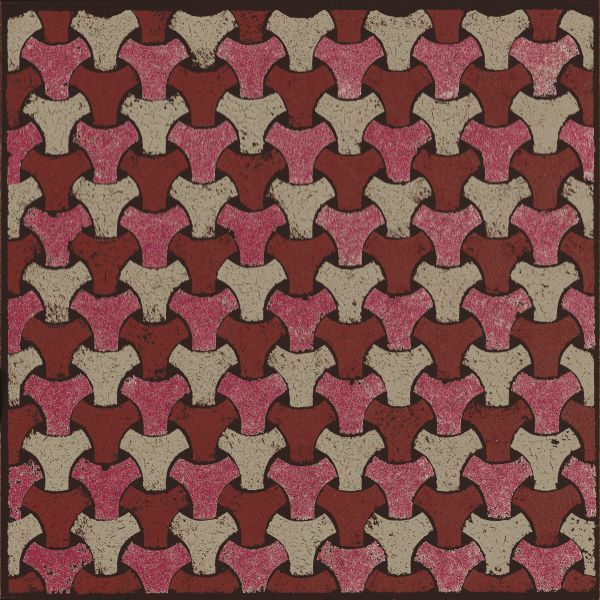 Interwoven (Red)