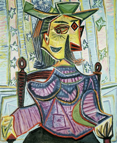 Seated Portrait of Dora Maar