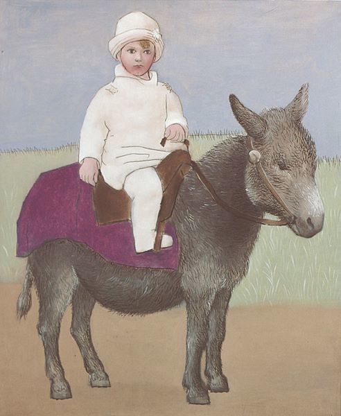 Paulo on a Donkey