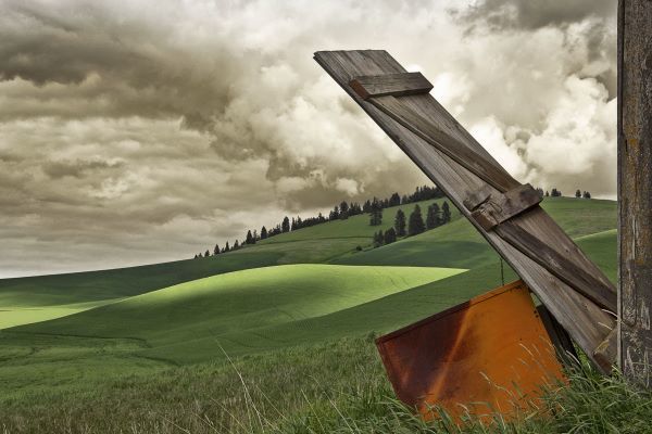 Landscape and Door