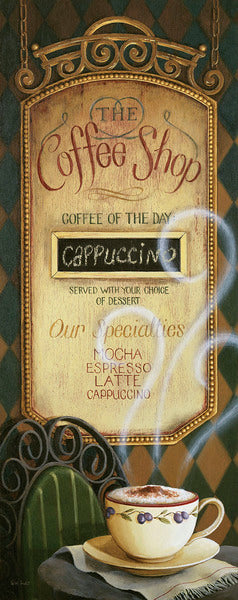 Coffee Shop menu