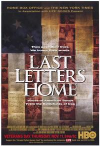 Last Letters Home: Voices of American Troops from the Battlefields of Iraq