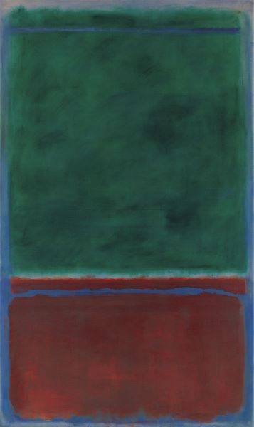 No. 7 (Green and Maroon), 1953