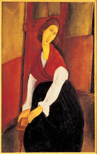 Jeanne Hebuterne With Red Shawl