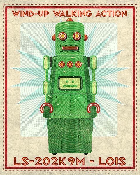 Lois Box Art Robot