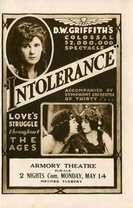 Intolerance: Love's Struggle Throughout the Ages