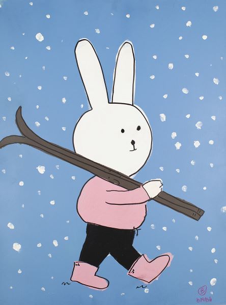 Lala says she goes to Aspen to ski...