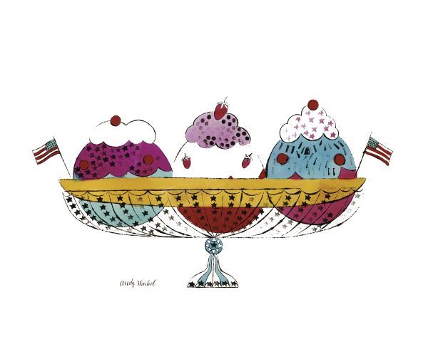 Ice Cream Dessert, c.1959 (3 scoop)