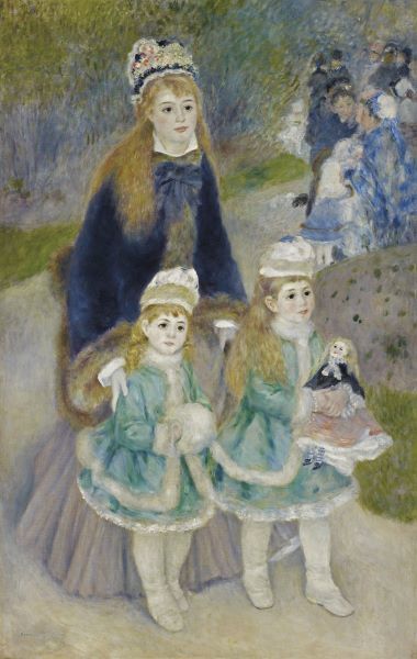 Mother and Children (La Promenade), from 1874 until 1876