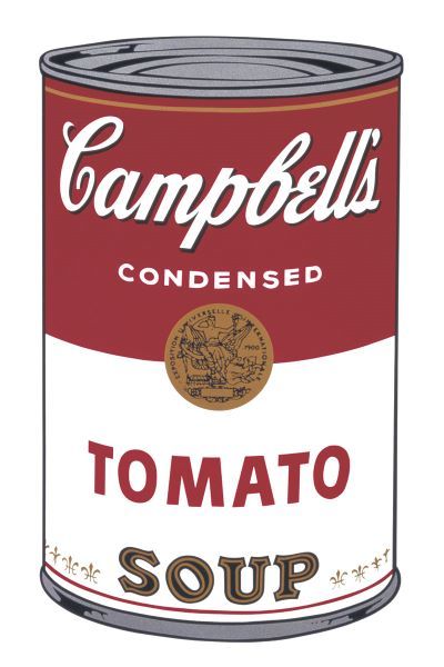 Campbell's Soup I:  Tomato, 1968