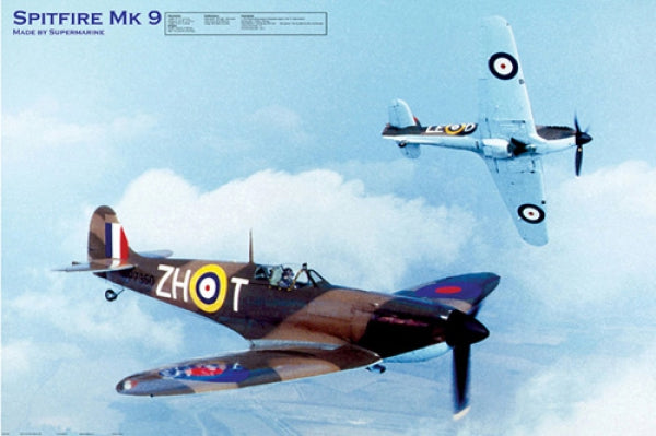 Airplane Spitfire Mk-9