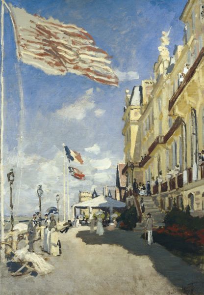 Hotel des Roches Noires, Trouville.  1870