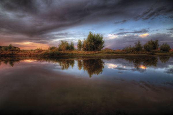 Between Calm