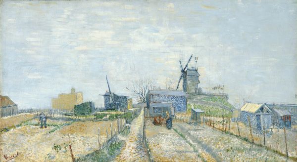 Montmartre: Windmills and Allotments, 1887