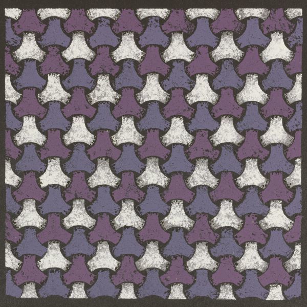 Interwoven Balls - Plum